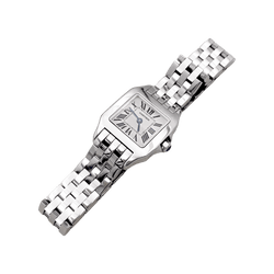 Montre CARTIER "Santos Demoiselle" en acier - Castafiore