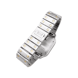 Montre CARTIER "Santos" en acier et or jaune - Castafiore