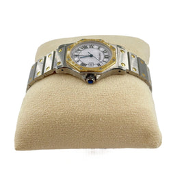 Montre CARTIER "Santos" en or jaune et acier - Castafiore