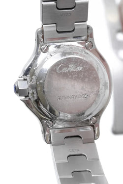 Montre CARTIER "Santos Octogonale" en acier - Castafiore