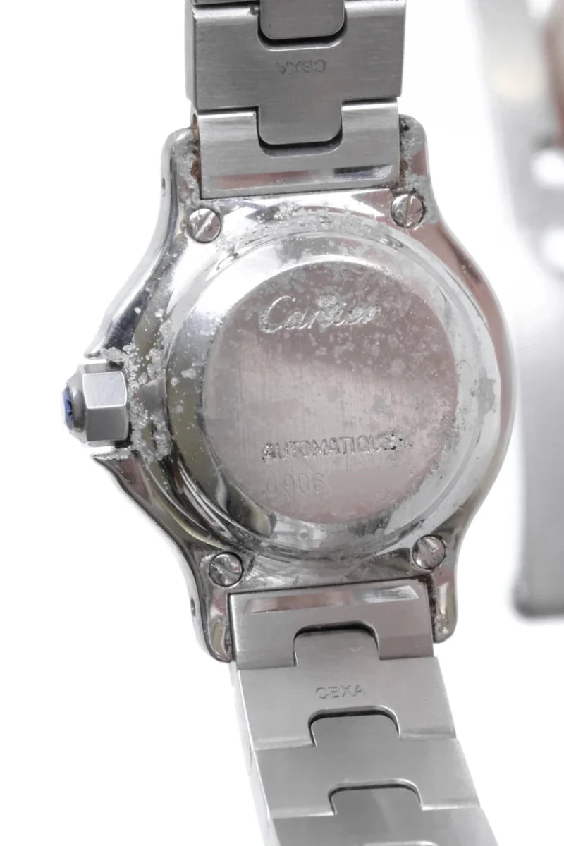 Montre CARTIER "Santos Octogonale" en acier - Castafiore