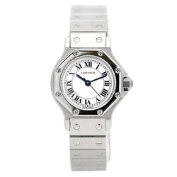 Montre CARTIER "Santos Octogonale" en acier - Castafiore