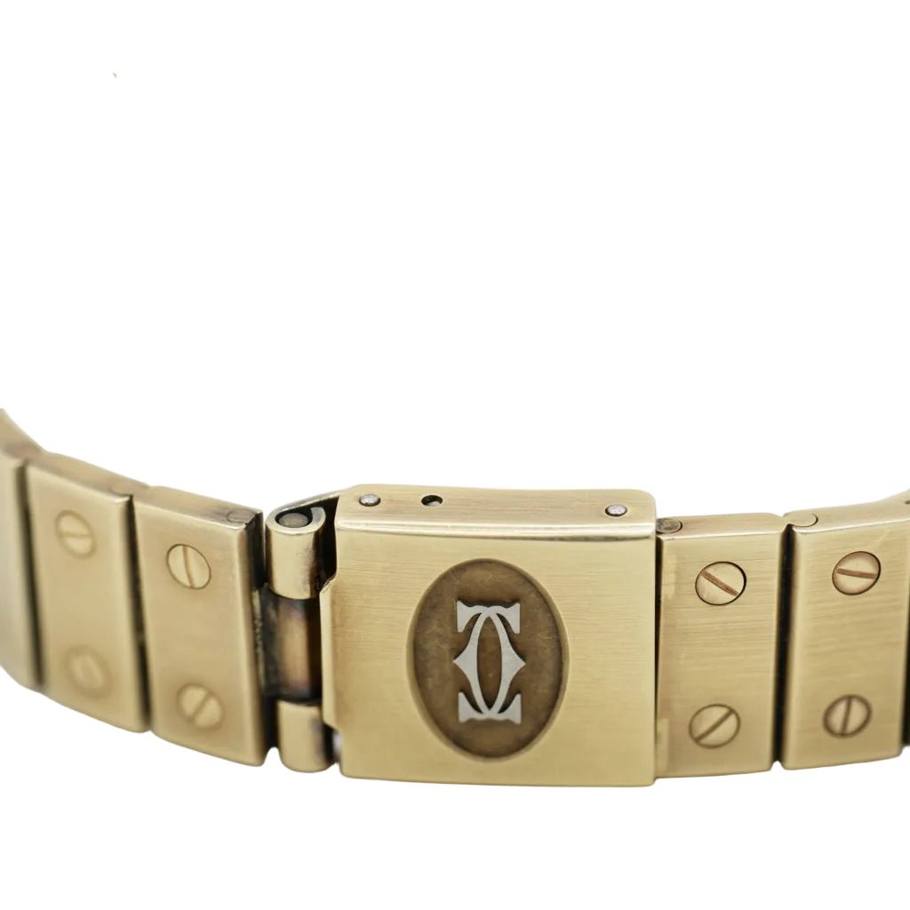 Montre CARTIER "Santos Vendôme" en or jaune - Castafiore