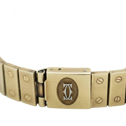 Montre CARTIER "Santos Vendôme" en or jaune - Castafiore