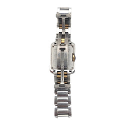 Montre CARTIER "Tank Anglaise" PM en or jaune et acier - Castafiore