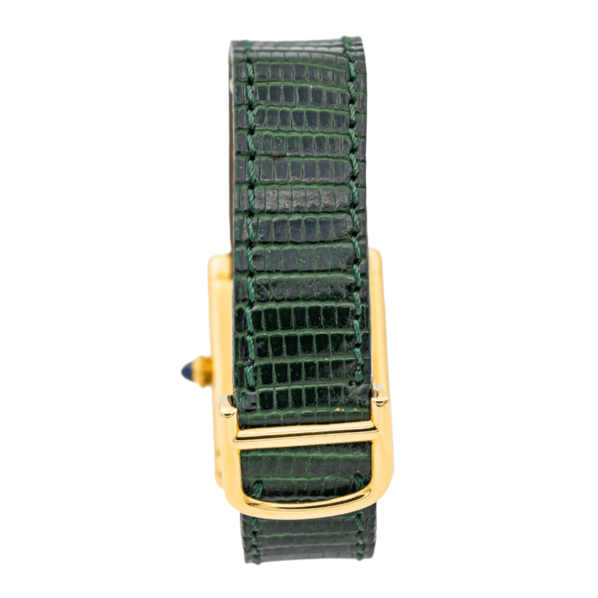 Montre CARTIER, "Tank" en or jaune - Castafiore
