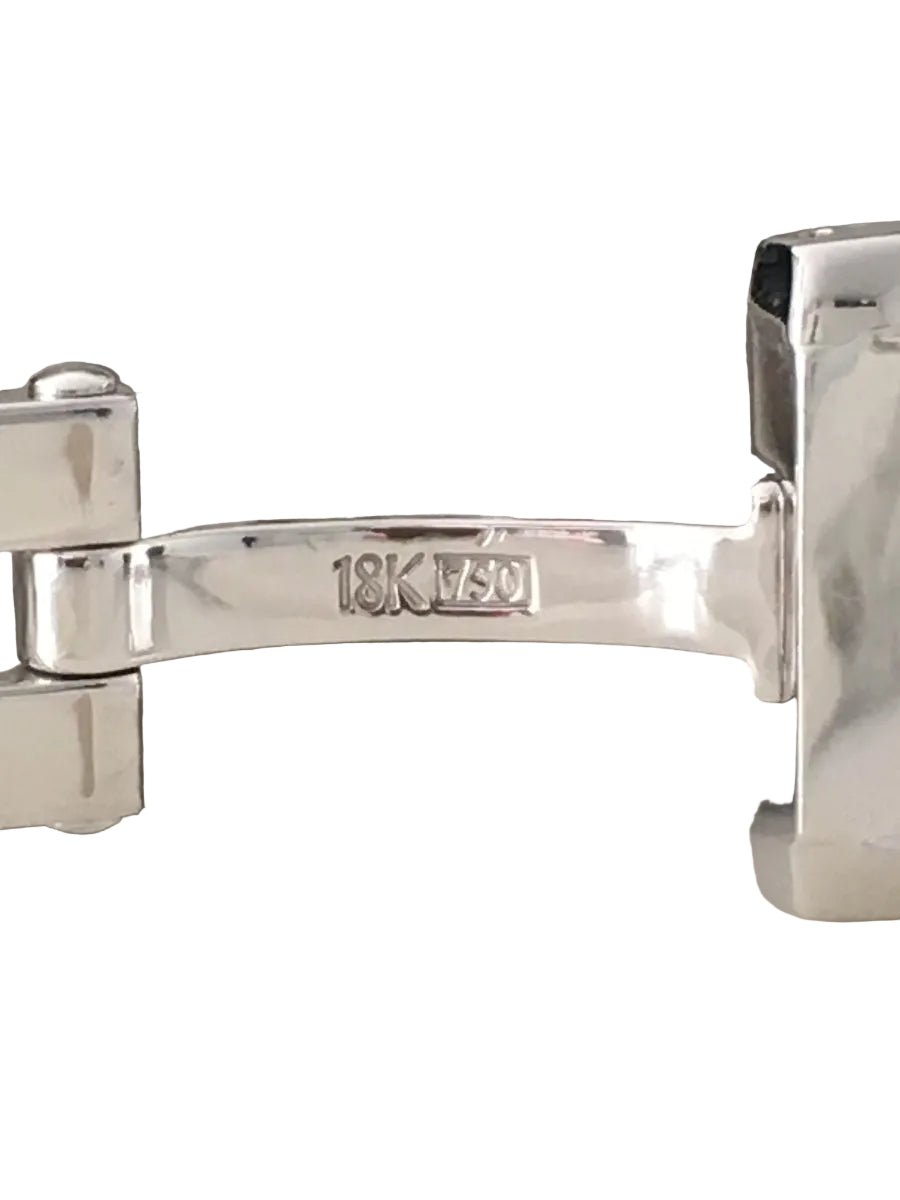 Montre CARTIER "Tankissime" PM en or blanc, acier et diamants - Castafiore