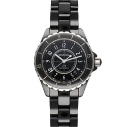 Montre Chanel J12 Dame en céramique noire – Automatique – 38 mm – 2010 – Ref. H0685 - Castafiore