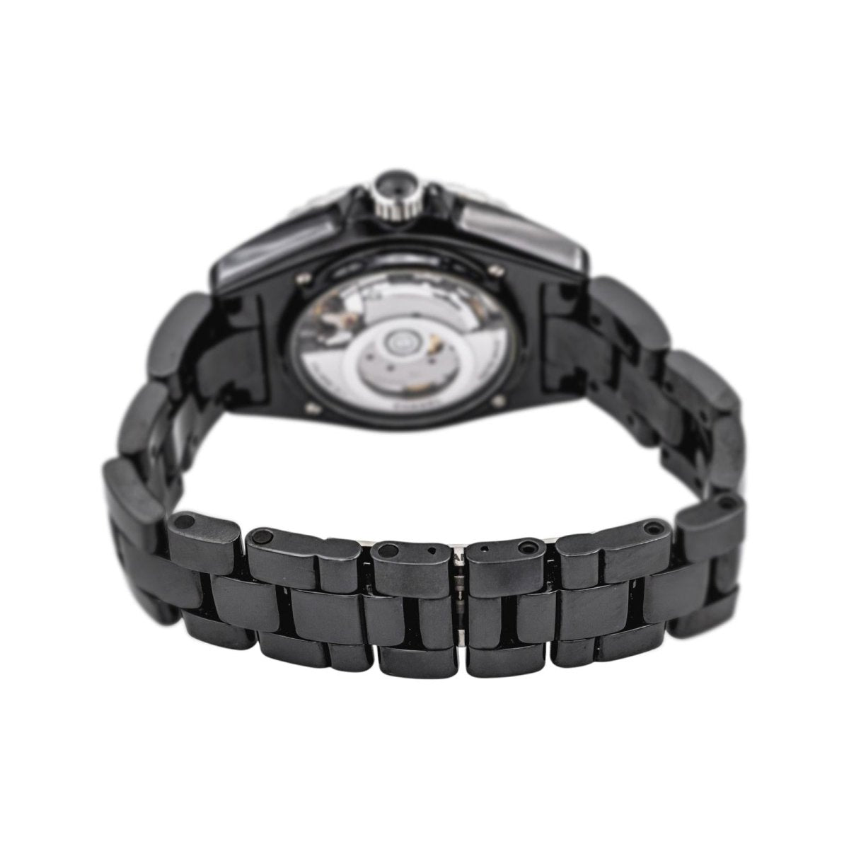 Montre CHANEL "J12" en acier et céramique - Castafiore