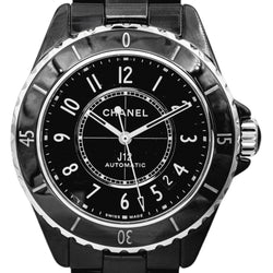 Montre CHANEL "J12" en acier et céramique - Castafiore