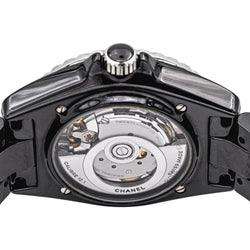 Montre CHANEL "J12" en acier et céramique - Castafiore
