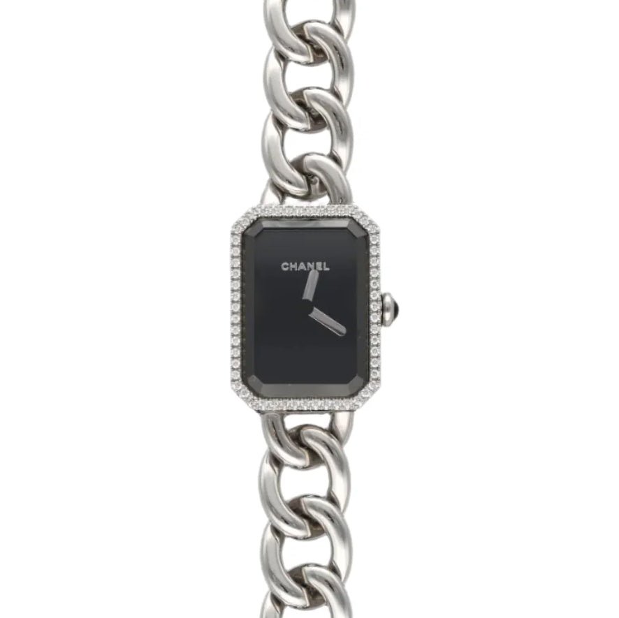 Montre CHANEL "Première" en acier et diamants - Castafiore