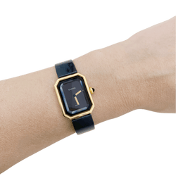 Montre Chanel "Première" or jaune. - Castafiore