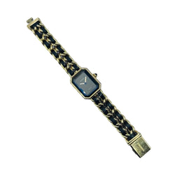 Montre CHANEL "Premlère" en plaqué et cuir - Castafiore