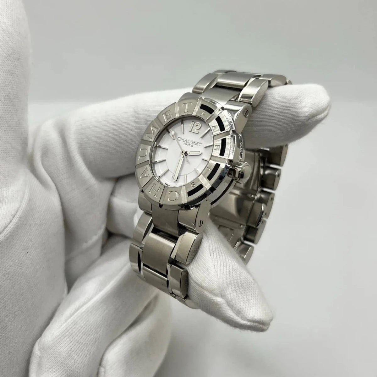 Montre CHAUMET "Class One" en acier inoxydable - Castafiore