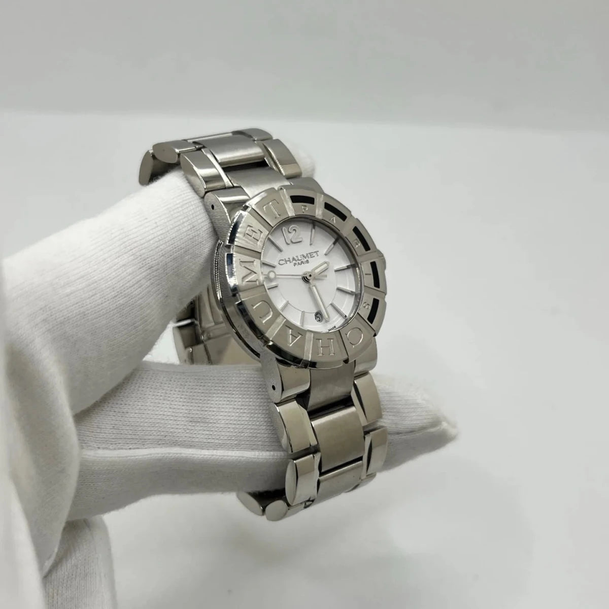 Montre CHAUMET "Class One" en acier inoxydable - Castafiore