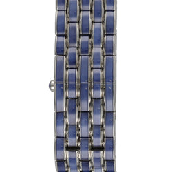 Montre CHAUMET "Khésis Cristal" en acier et diamants - Castafiore