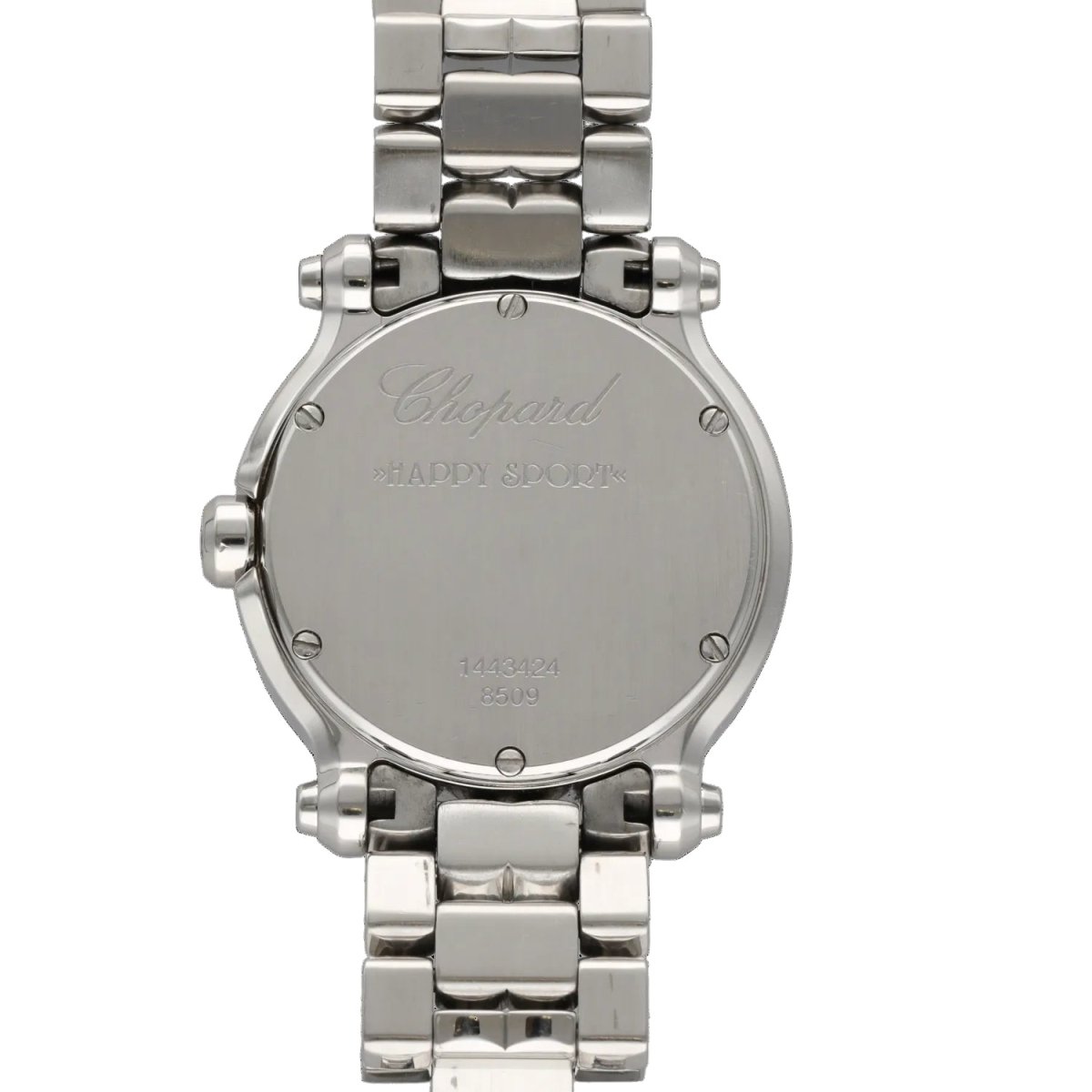 Montre CHOPARD "Happy Sport" en acier et diamant - Castafiore