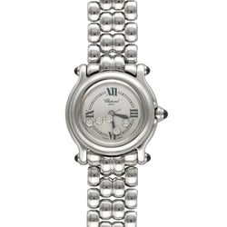 Montre CHOPARD "Happy Sport" en acier et diamants - Castafiore