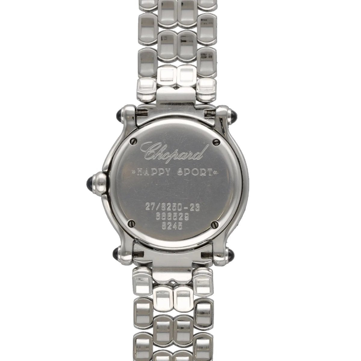 Montre CHOPARD "Happy Sport" en acier et diamants - Castafiore