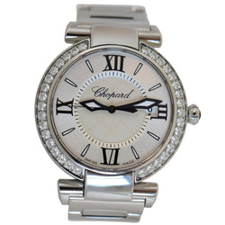 Montre CHOPARD "Impériale" en acier, améthyste et diamants - Castafiore