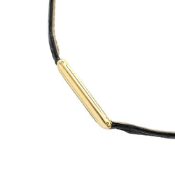 Montre CHOPARD "Tank" en or jaune et cuir - Castafiore