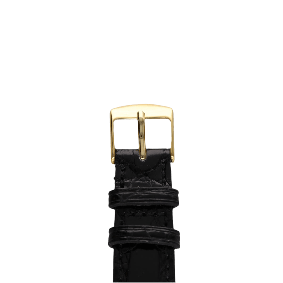 Montre CHOPARD "Yin et Yang" en or jaune, or blanc, cuir et diamants - Castafiore