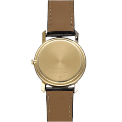 Montre CHOPARD "Yin et Yang" en or jaune, or blanc, cuir et diamants - Castafiore