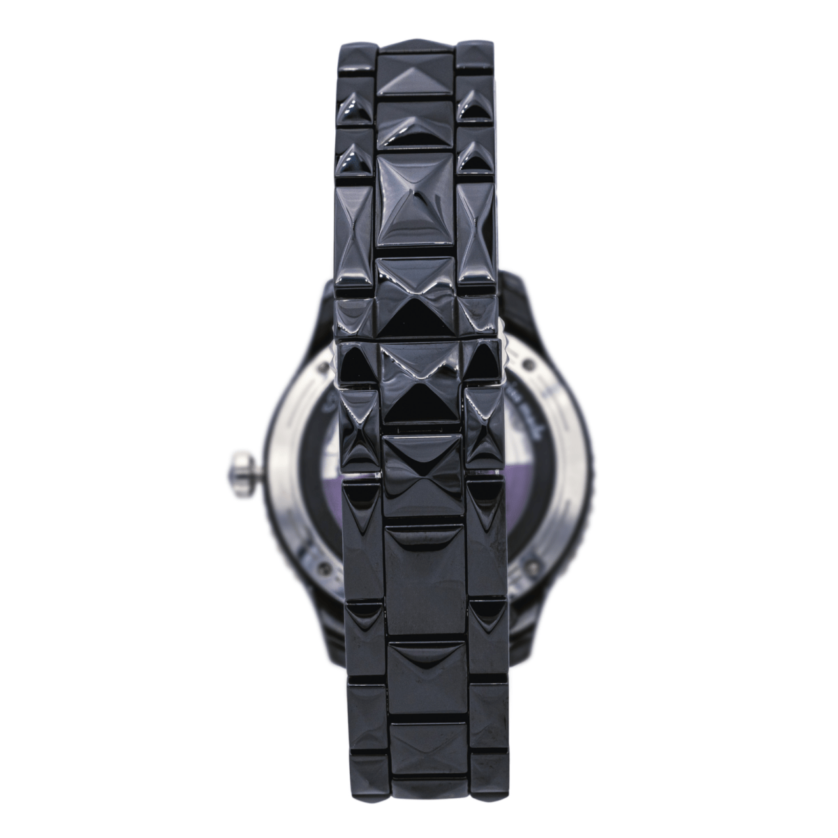 Montre DIOR "VIII" en céramique, saphir et améthyste - Castafiore
