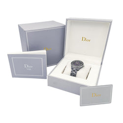 Montre DIOR "VIII" en céramique, saphir et améthyste - Castafiore