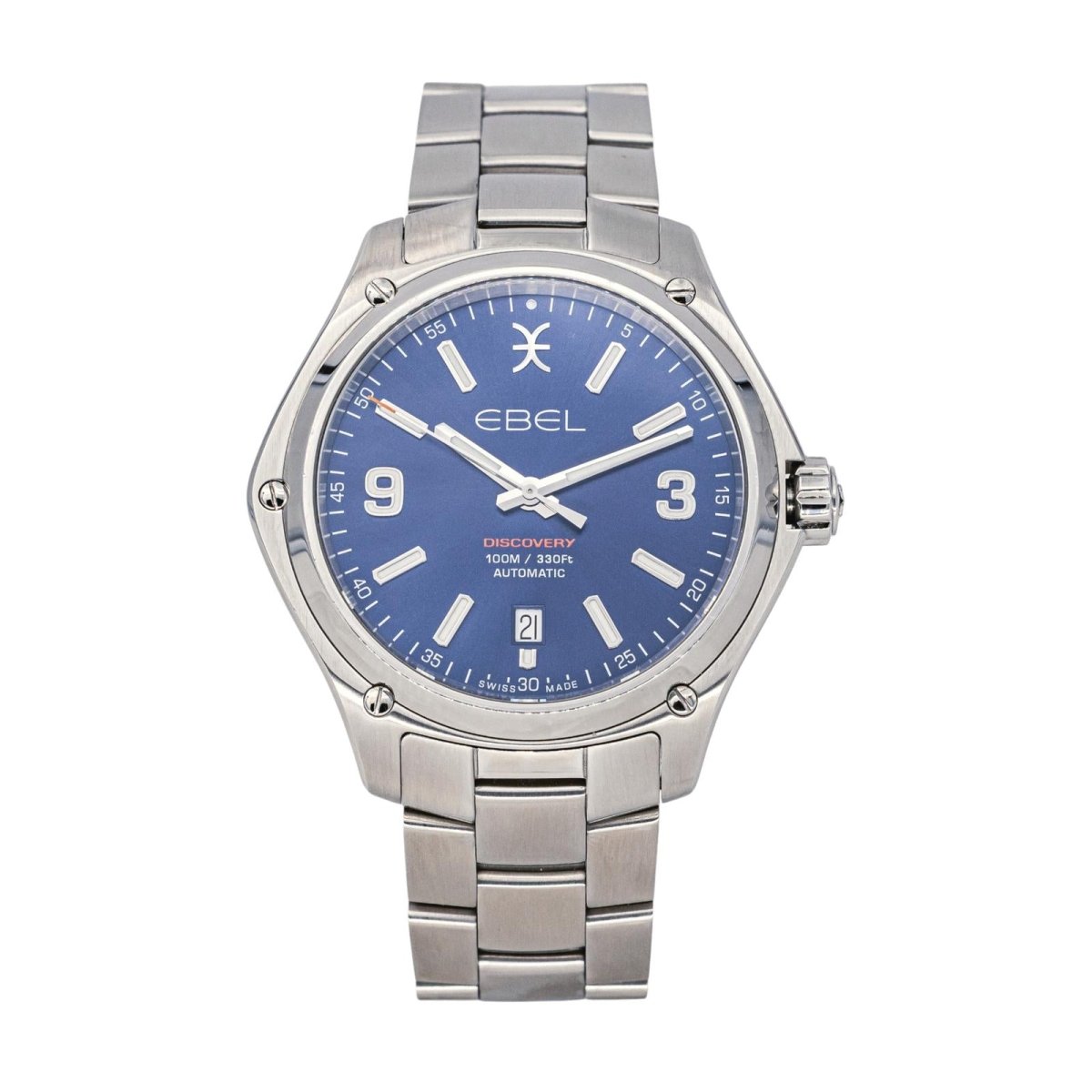 Montre EBEL "Discovery" en acier et mécanique - Castafiore