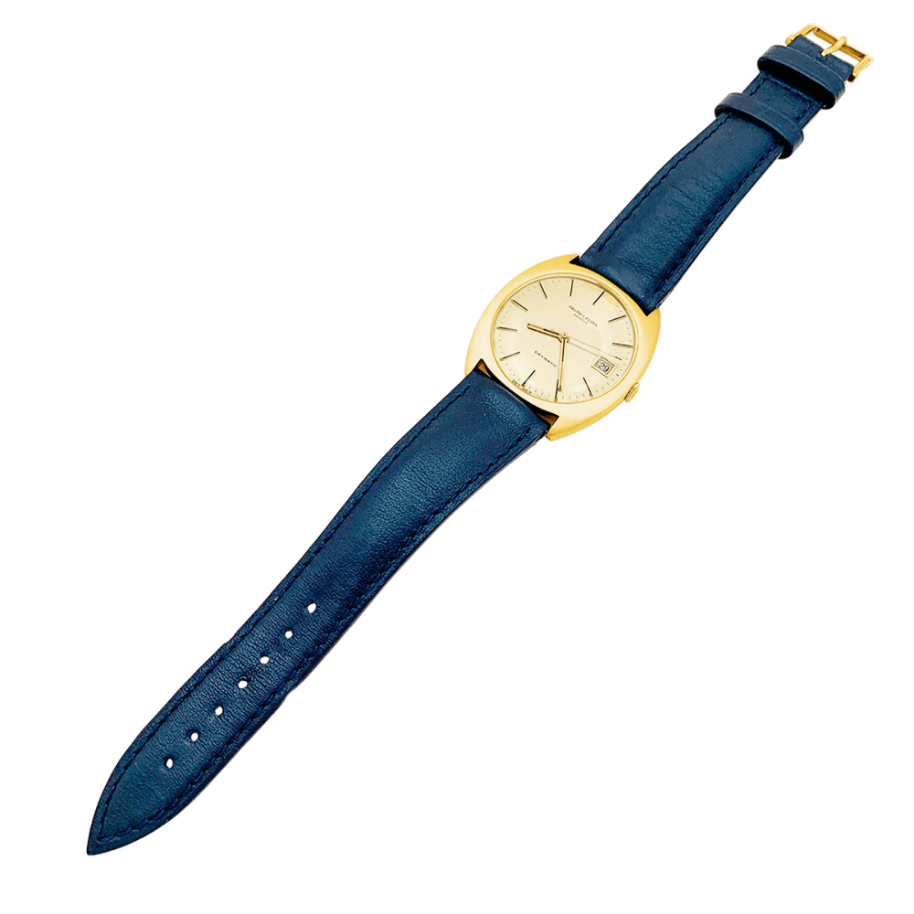 Montre FAVRE LEUBA en or jaune et cuir - Castafiore