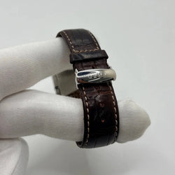 Montre FRED "Tank" en acier inoxydable et cuir - Castafiore