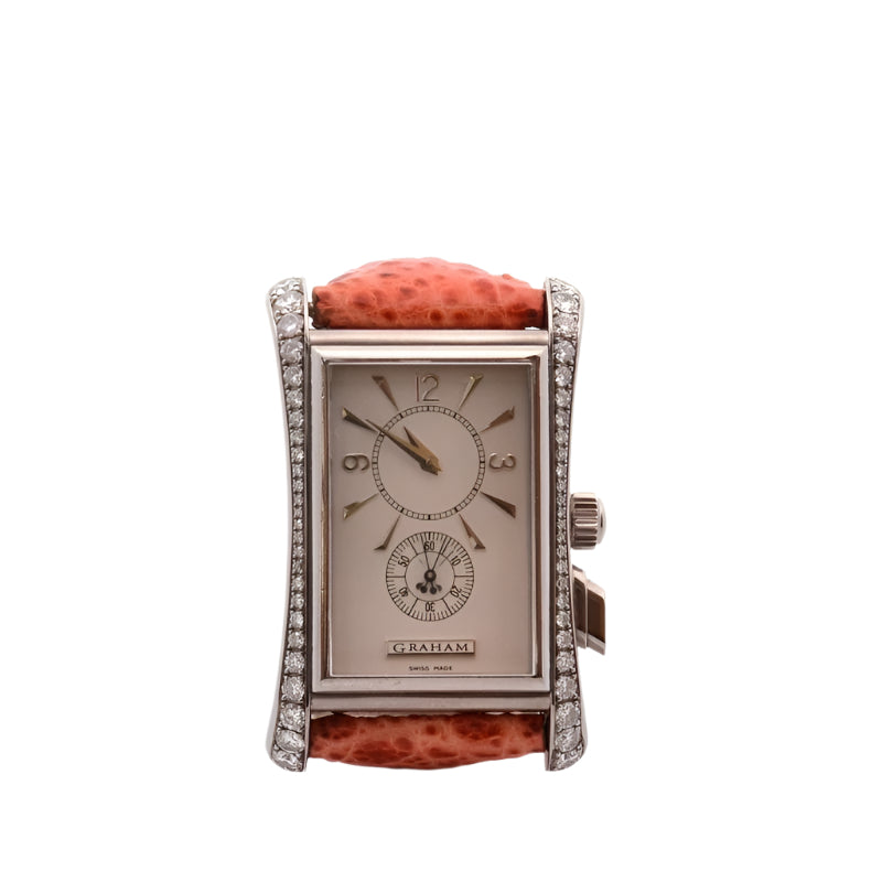 Montre Graham diamants en or 18k - Castafiore