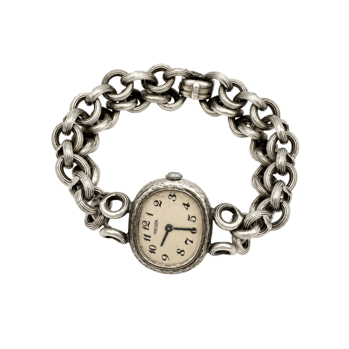 Montre JAEGER LECOULTRE en argent - Castafiore