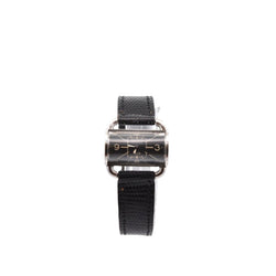Montre Jaeger - LeCoultre en cuir et cristal - Castafiore