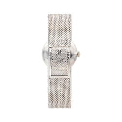 Montre JAEGER - LECOULTRE en or blanc et argent - Castafiore