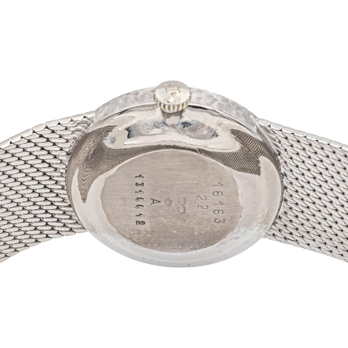 Montre JAEGER - LECOULTRE en or blanc et argent - Castafiore