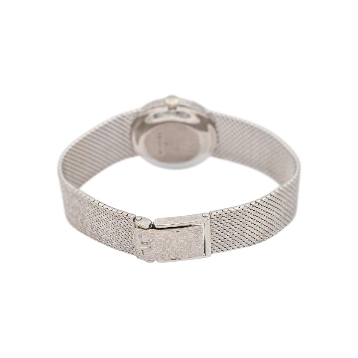 Montre JAEGER - LECOULTRE en or blanc et argent - Castafiore