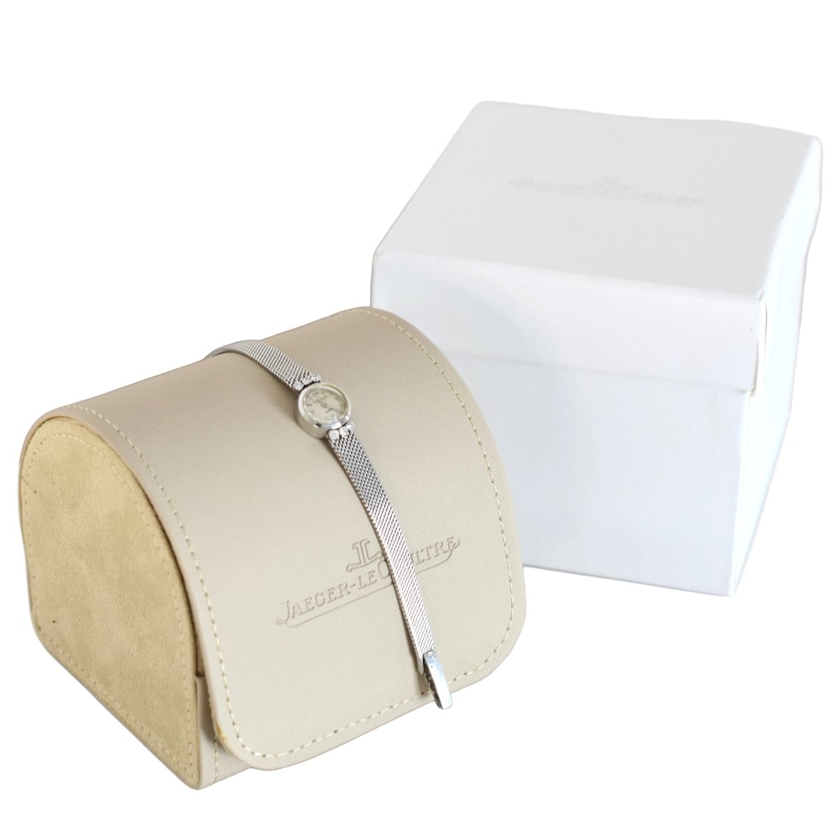 Montre JAEGER - LECOULTRE en or blanc et diamants - Castafiore