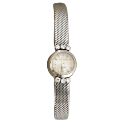 Montre JAEGER - LECOULTRE en or blanc et diamants - Castafiore