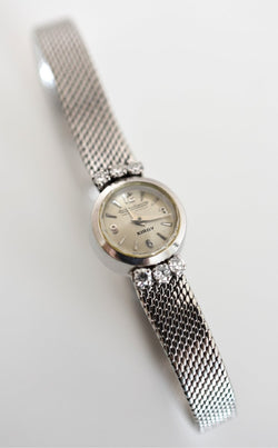 Montre JAEGER - LECOULTRE en or blanc et diamants - Castafiore