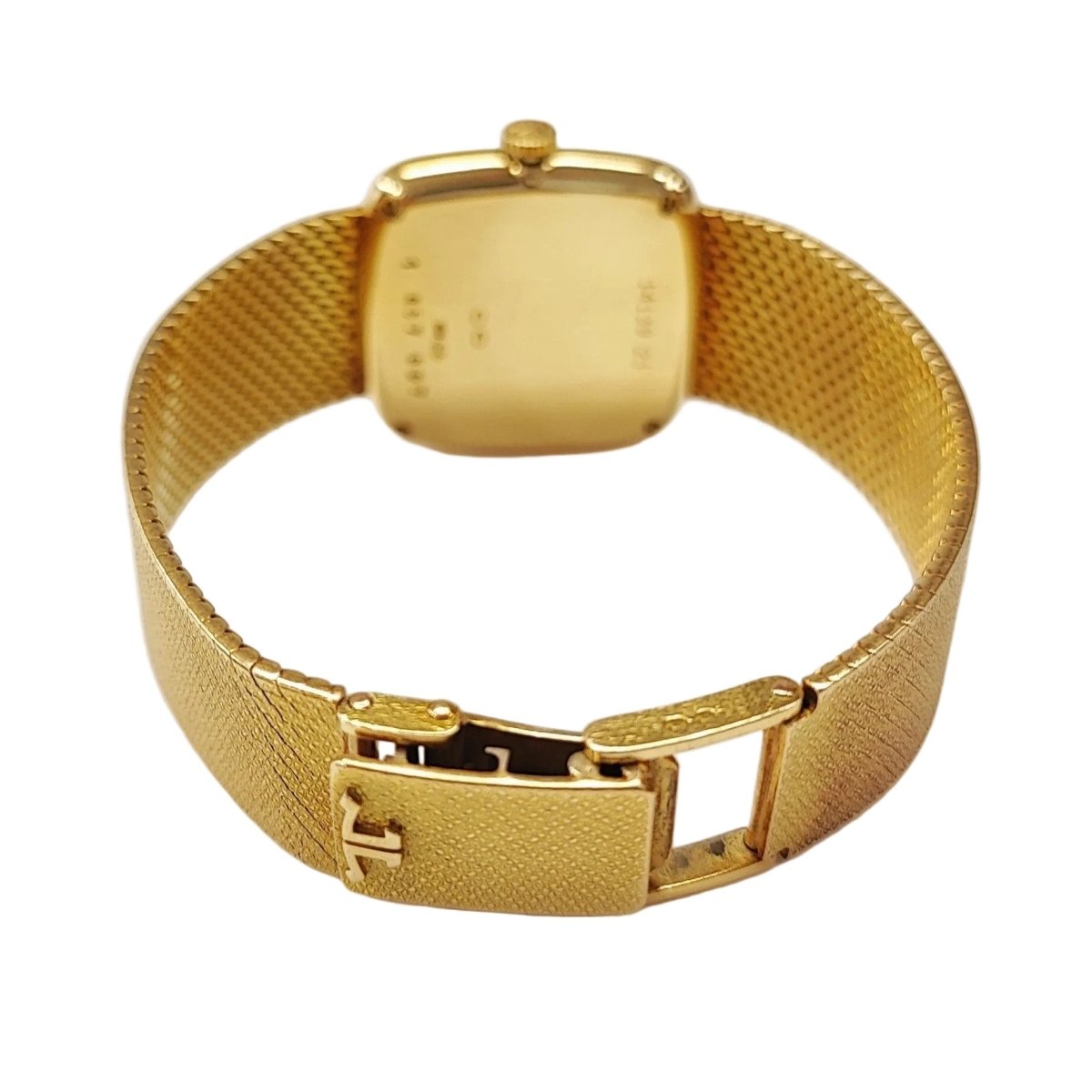 Montre JAEGER - LECOULTRE en or jaune et diamants - Castafiore