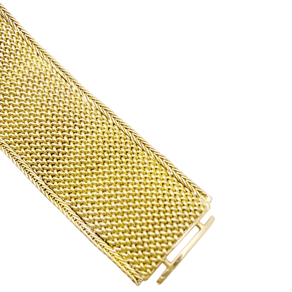Montre JAEGER-LECOULTRE en or jaune, or blanc et diamants - Castafiore