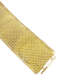 Montre JAEGER-LECOULTRE en or jaune, or blanc et diamants - Castafiore