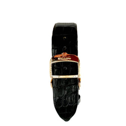 Montre JAEGER - LECOULTRE "Rendez - vous" en or rose, nacre et cuir - Castafiore