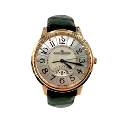 Montre JAEGER - LECOULTRE "Rendez - vous" en or rose, nacre et cuir - Castafiore