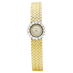 Montre JAEGER LECOULTRE X JEAN ÉTÉ en or jaune, platine, argent et diamants - Castafiore