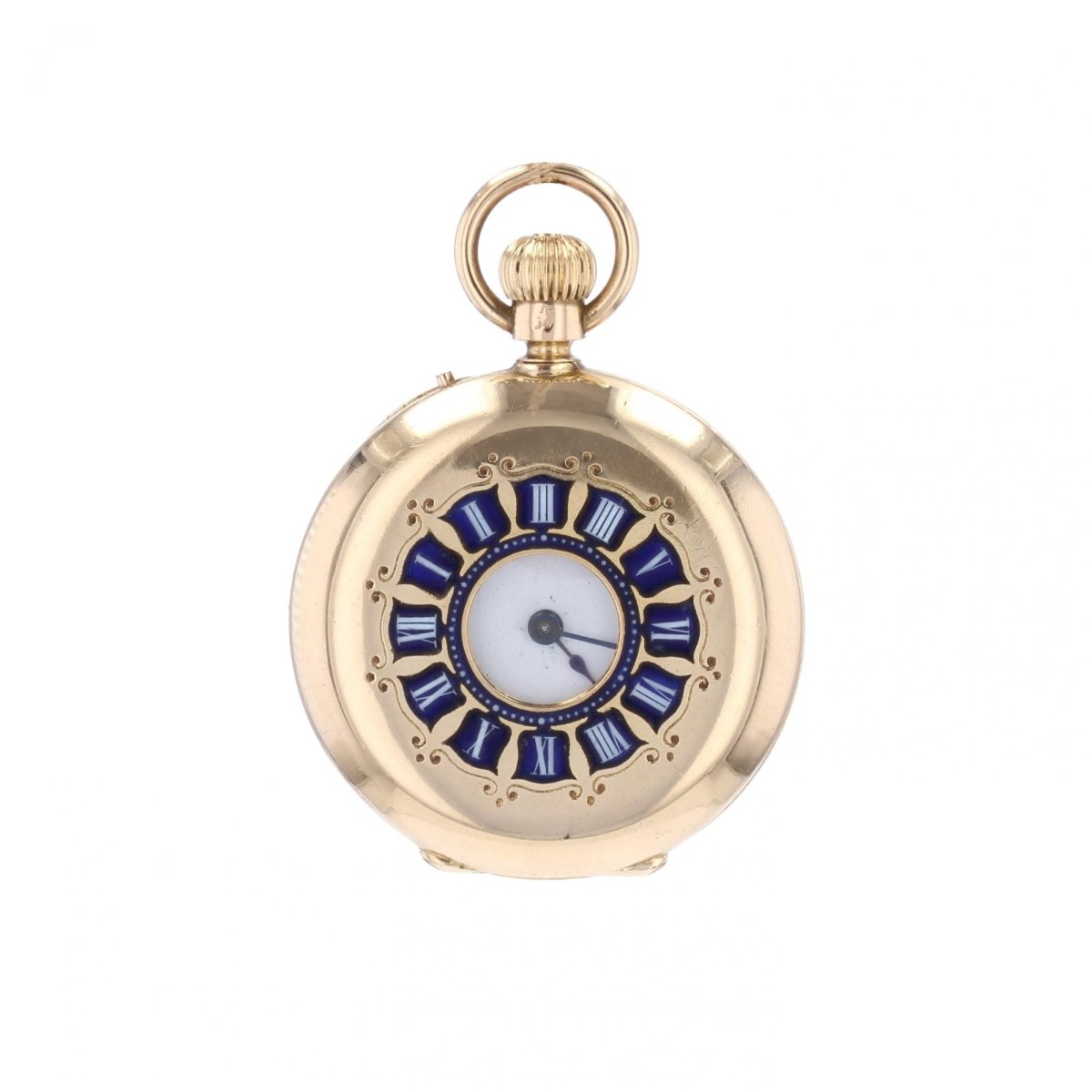 Montre LE ROY Et Fils Savonnette en or jaune - Castafiore