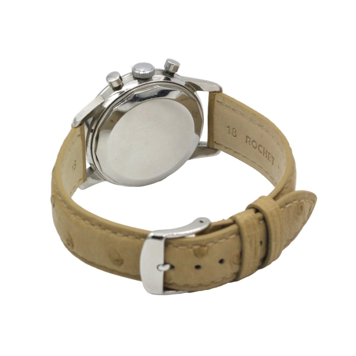 Montre LEMANIA "Uti 105" en acier et cuir - Castafiore